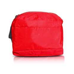 Multi-zipper Blue Backpack
