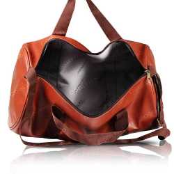 Tan Duffel Travel Bag