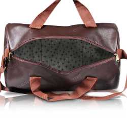 Brown Duffel Travel Bag