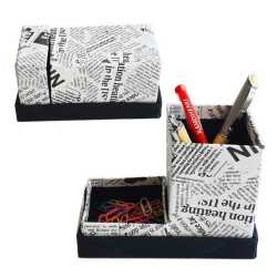 Pen Stand with Pin Box