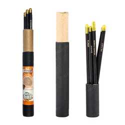 Plantable Pencil Box ( 5pc ) Black Gold