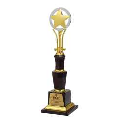 Wooden Metal Trophy 18