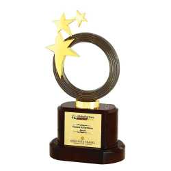 Wooden Metal Trophy 27