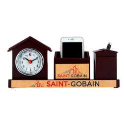 Pen Holder with watch and Mobile Holder