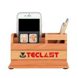 Wooden Pen Holder with  Mobile Holder