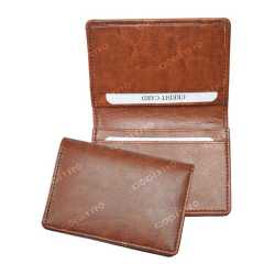 Brown/Tan Color Card Holder