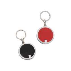 Round shape key chain with torch