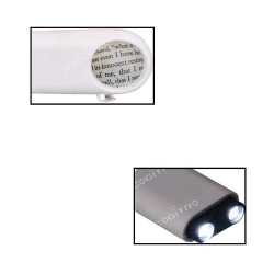 Ezee-Push Keychain with Magnifier