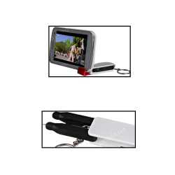 Keychain with fold-out stylus,Pen and mobile 