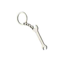 Wrench shape keycain in shinny finish