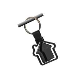 Rotating Hut shape Keychain