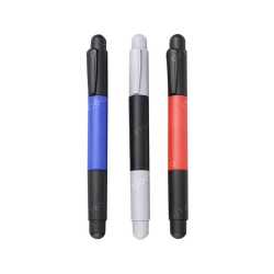 Pen with 2 way screwdriver