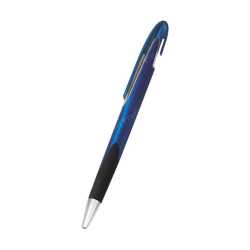 Metal Look grip pen