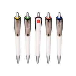 Astro Pen with highlighted edge and clear clip